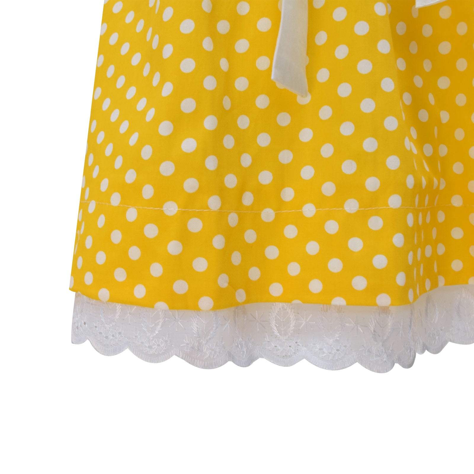Toy Story 4 Gabby Gabby Dotted Yellow Dress Cosplay Costume Kids Children
