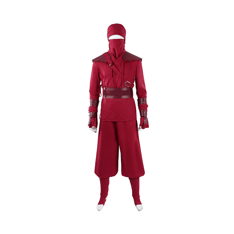 Spiderman Brand New Day The Hand Ninja Cosplay Costume Red Halloween Suit ACcosplay