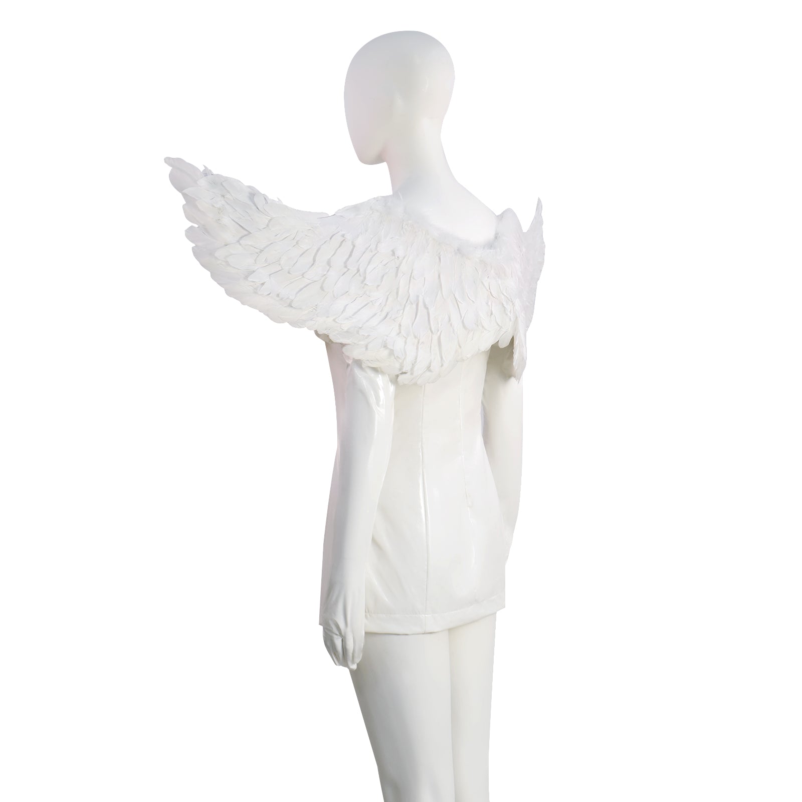 Alien Stage Sua Cosplay Costume White Outfit With Wing ACcosplay