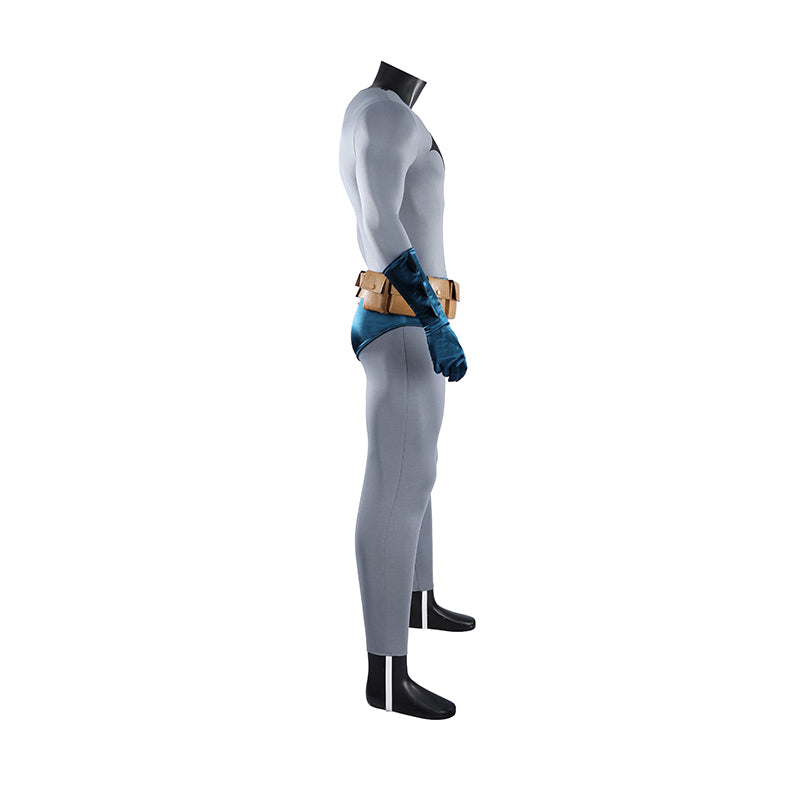 Batman: Hush Cosplay Costume Jumpsuit Halloween Outfit With Cape ACcosplay