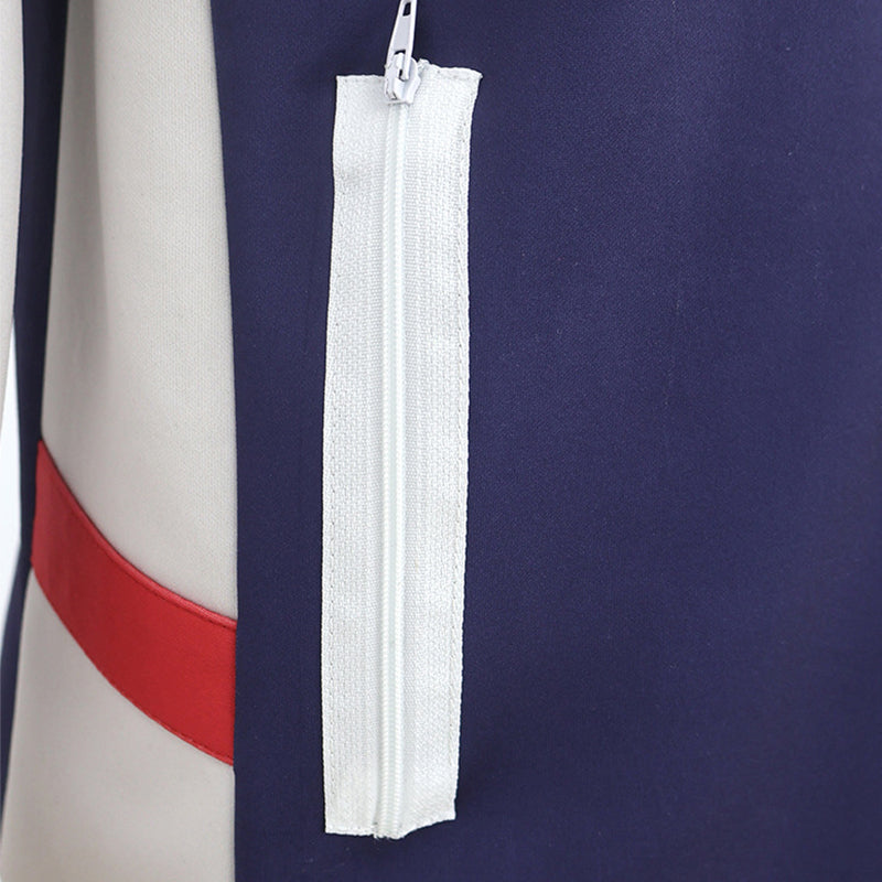 ST Stranger Things Will Byers Cosplay Costume Blue Coat Party Suit ACcosplay