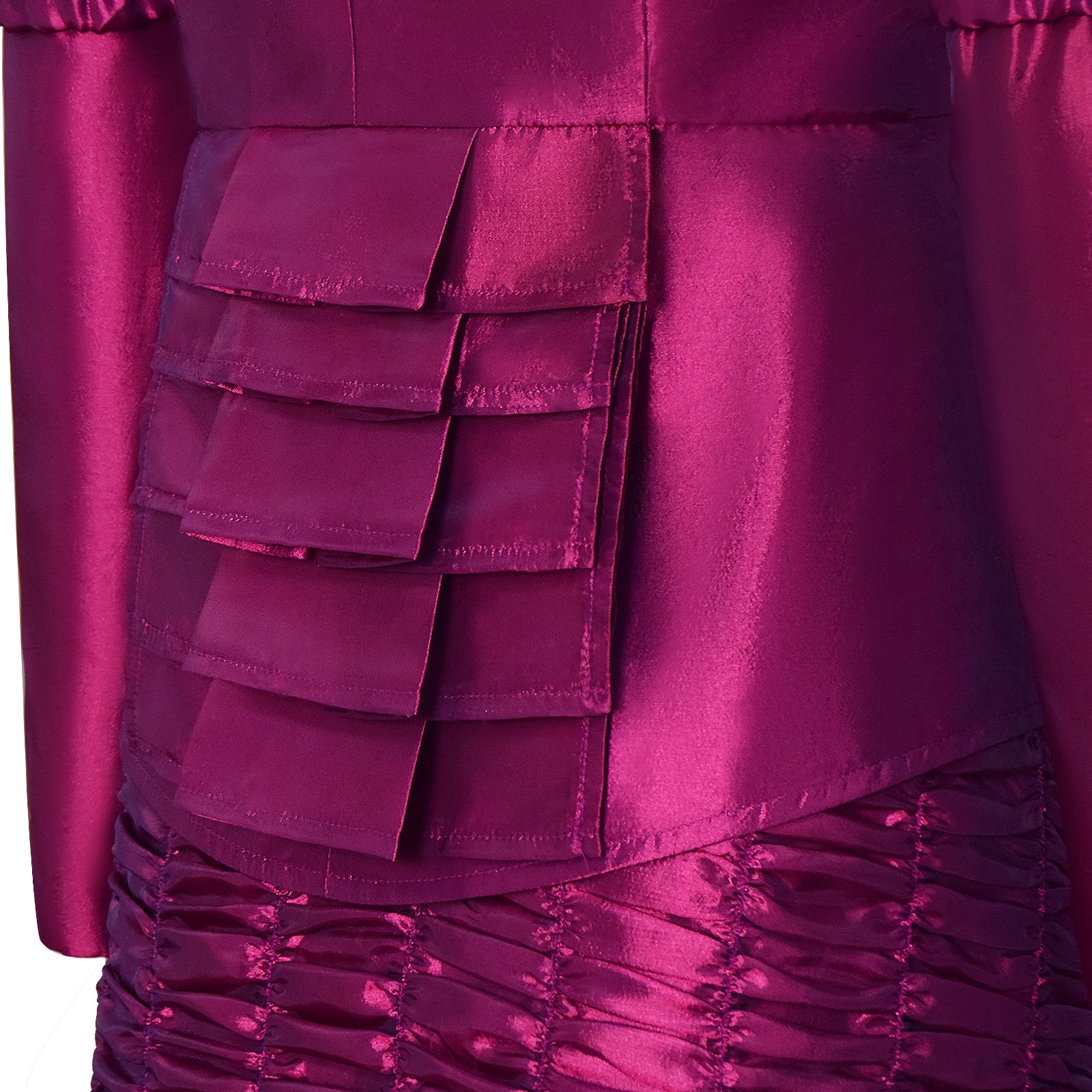 The Hunger Games Effie Trinket Reaping Scene Cosplay Costume Purple Dress ACcosplay