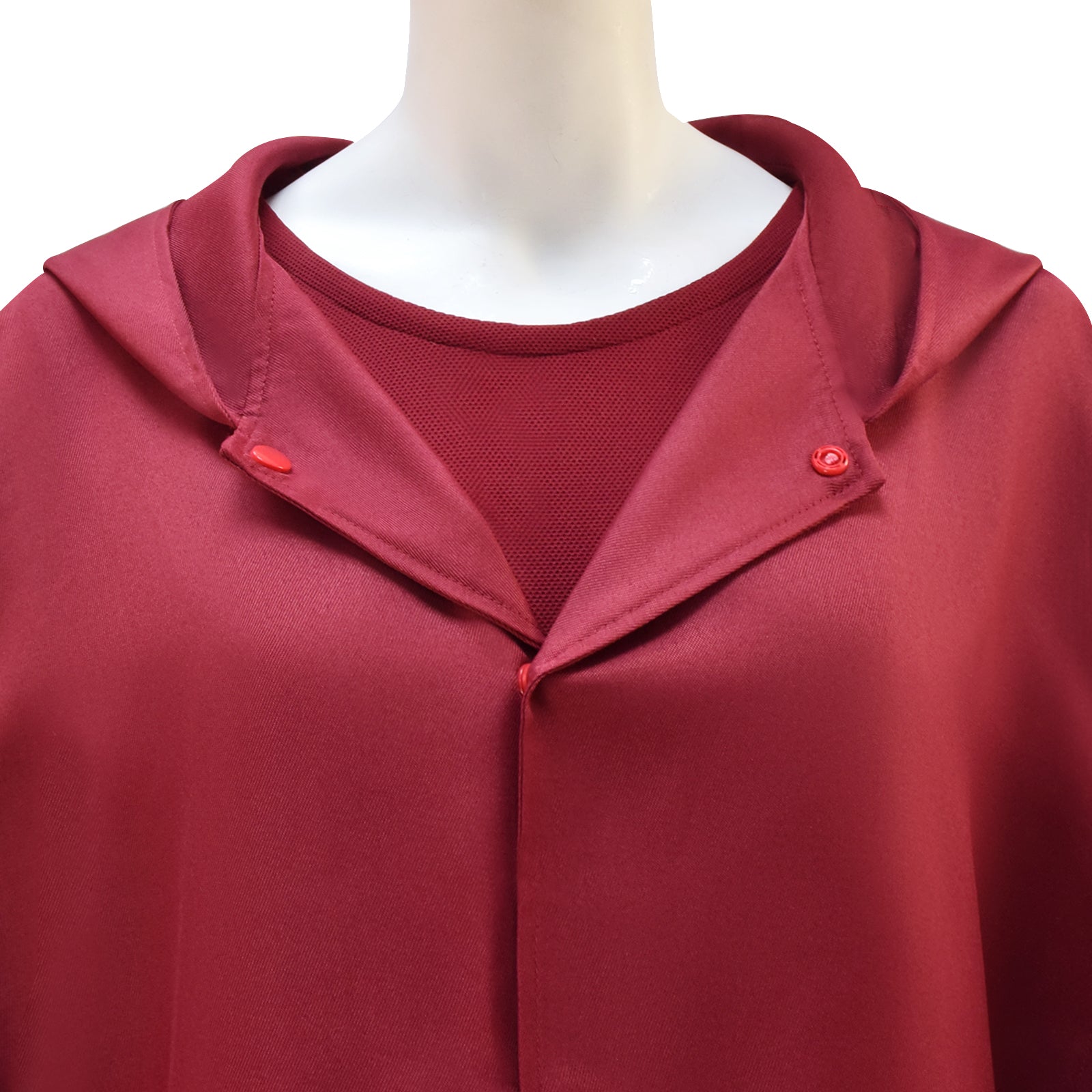 The Handmaid's Tale Hooded Cape Cosplay Costume Halloween Outfit ACcosplay