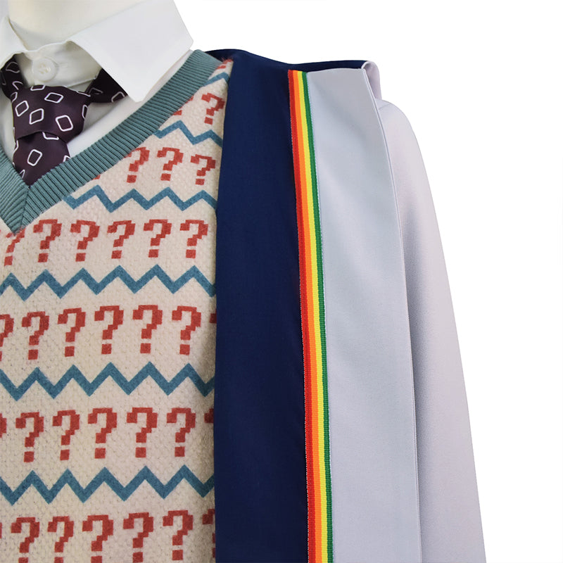 13th Doctor Who Series 2025 New Version Halloween Fullset Colorful Suit Cosplay Outfit