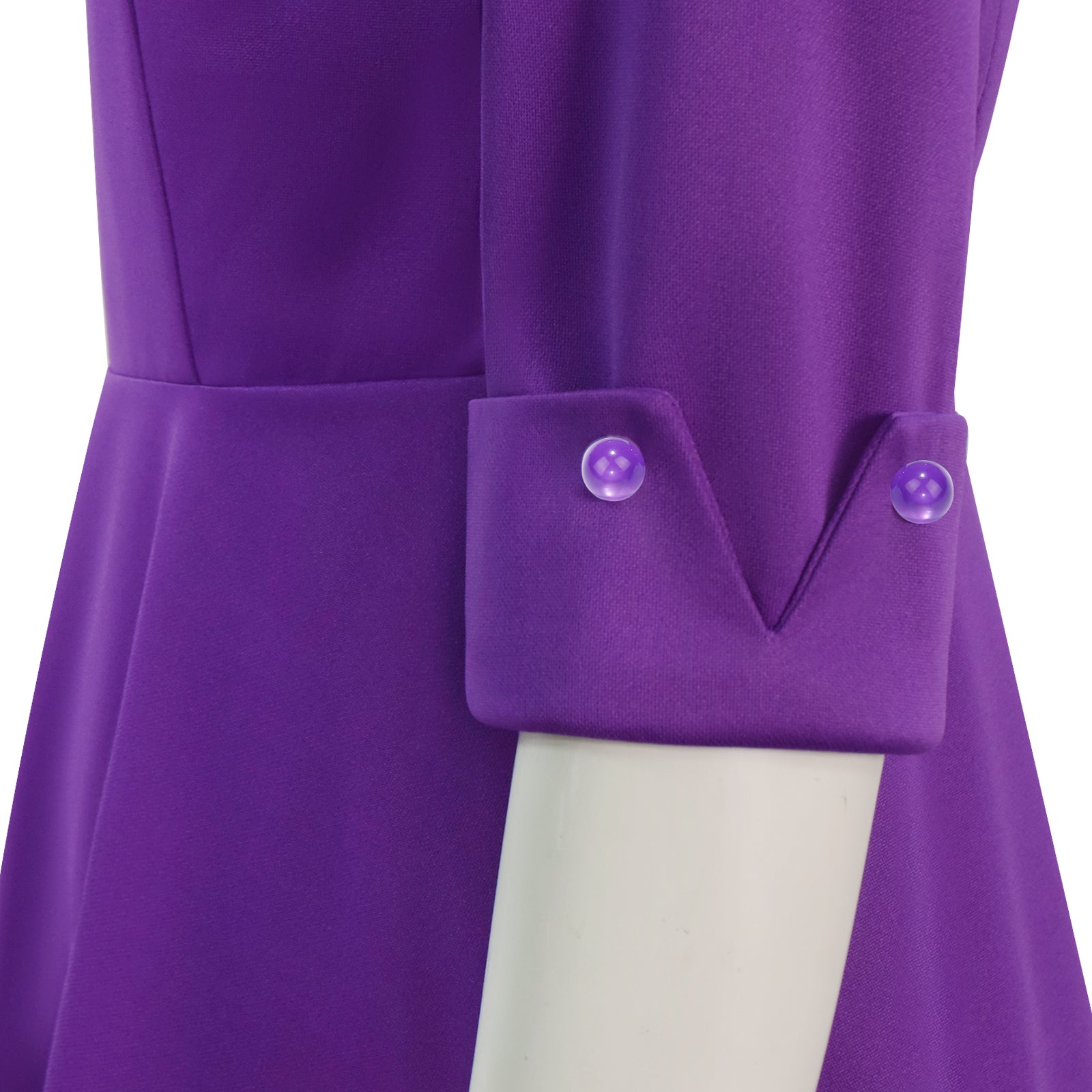 Agnes Cosplay Costume The Testaments Dress Purple Women Halloween Carnival Suit ACcosplay