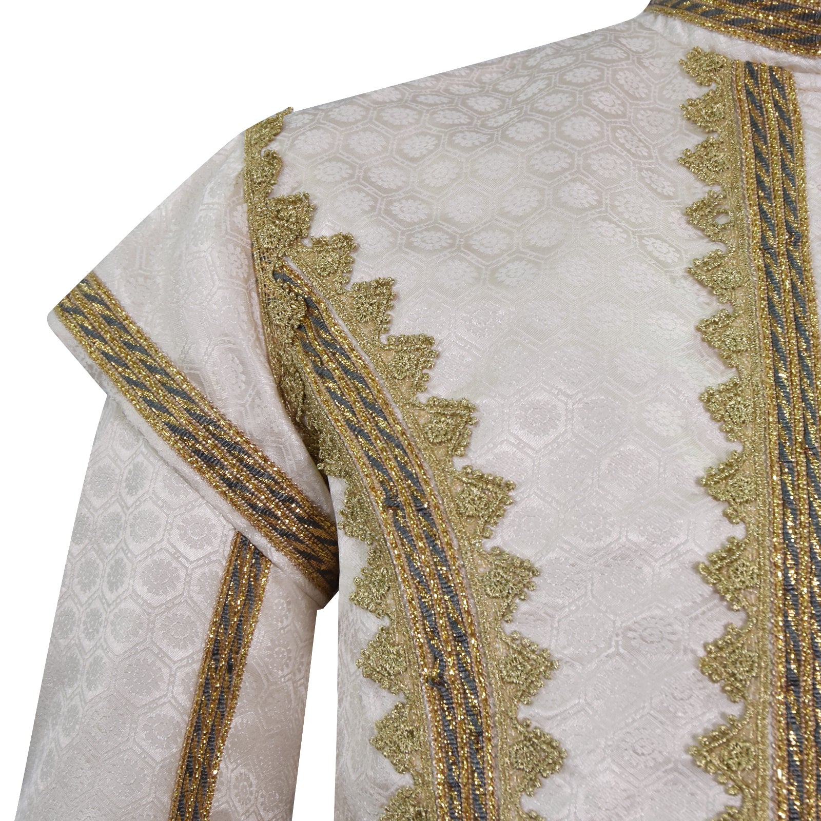 Aziraphale Cosplay Royal Court Suit Good Omens 16th Century Elizabethan Nobleman Costume