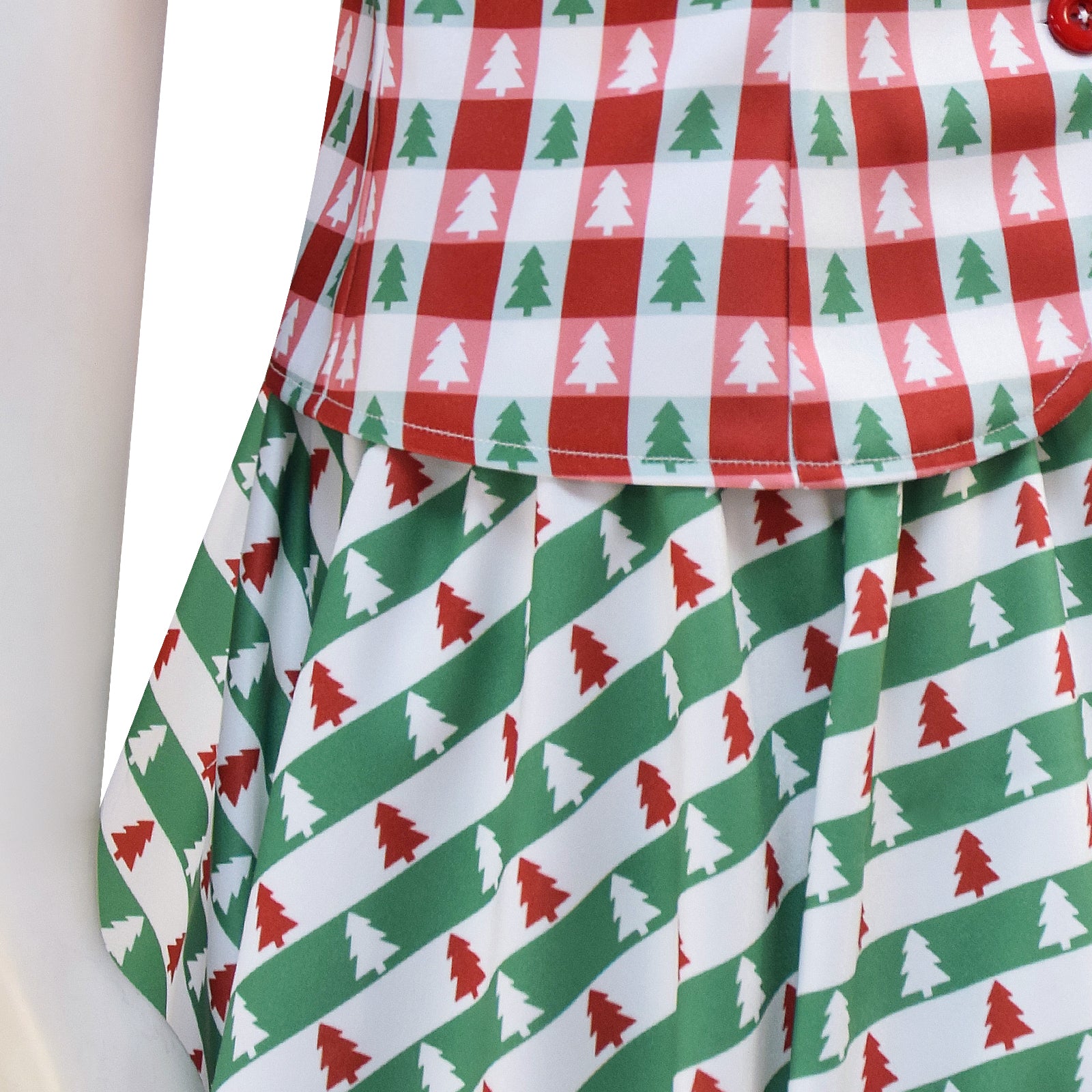 Women's Betty Lou Who Christmas Dress Cosplay Costume Christmas Suit ACcosplay