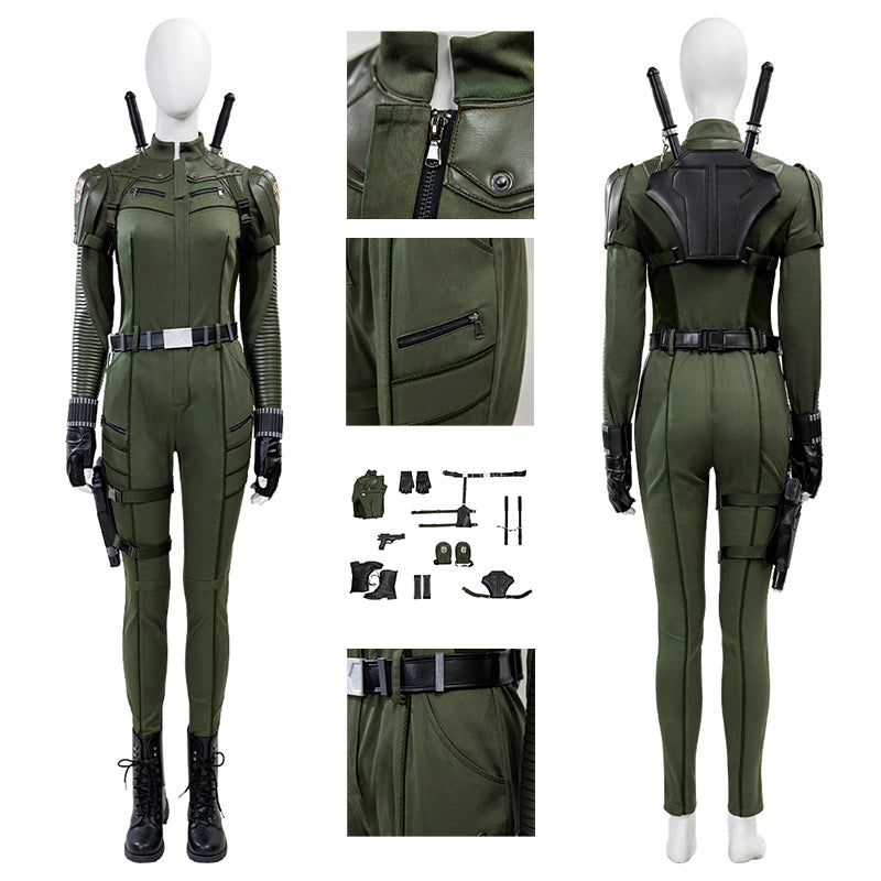 Yelena Belova Cosplay Costume Black Widow Costume Adults Halloween ACcosplay