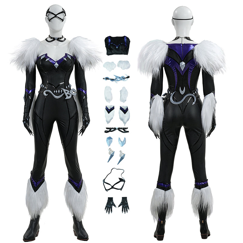 Marvel Rivals Balck Cat Cosplay Costume Felicia Hardy Halloween Outfit ACcosplay