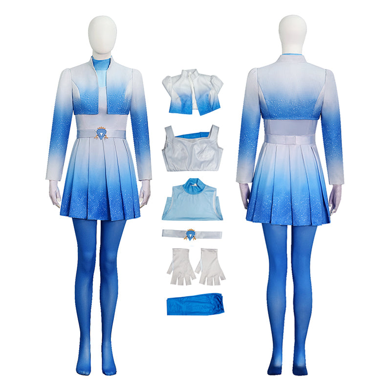 Descendants The Rise of Red Chloe Cosplay Costume Halloween Outfit ACcosplay