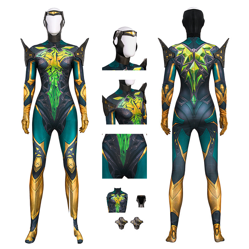 Marvel Rivals Jumpsuit Marvel Rivals Phoenix Jean Grey Cosplay Costume Halloween Jumpsuit ACc ...