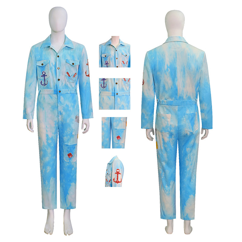 Descendants: The Rise of Red Teen Hook Cosplay Costume Blue Outfit ACcosplay