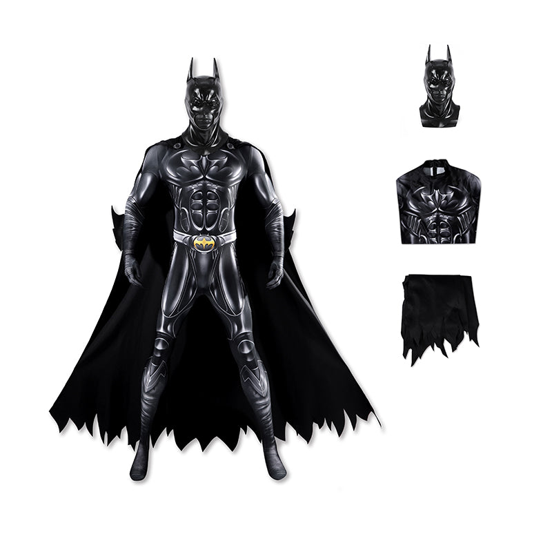 Batman Forever Bruce Thomas Wayne Batman Cosplay Costume Halloween Suit ACcosplay