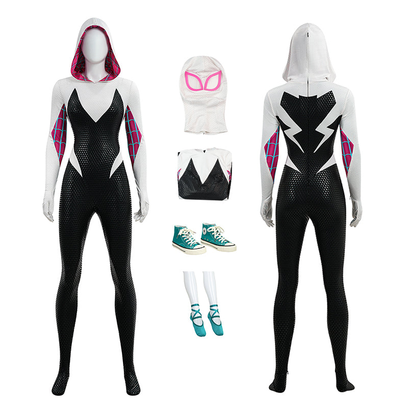 Gwen Stacy Cosplay Across The Spider-Verse Cosplay Costume Halloween Suit ACcosplay