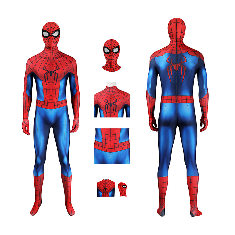 Spider-Man Brand NewDay Peter Parker Cosplay Costume Halloween Outfit ACcosplay