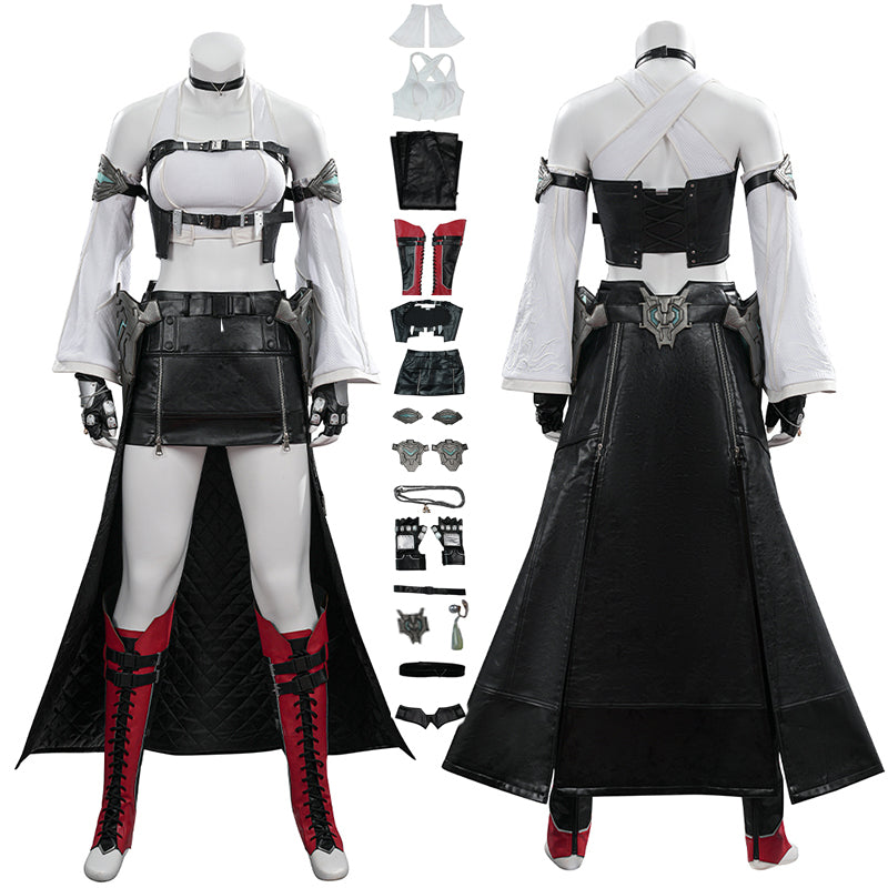 Tifa Lockhart Cosplay Costume Final Fantasy VII Revelation Combat Uniform Accosplay