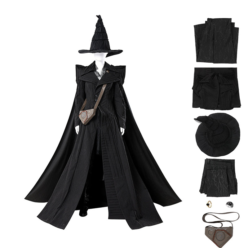 Wicked For Good Elphaba Cosplay Costume Black Halloween Outfit ACcosplay