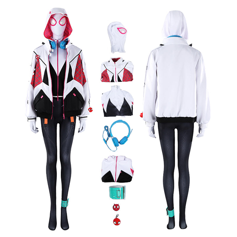 All-New Spider-Gwen Cosplay Costume The Ghost-Spider (2025) Halloween Outfit ACcosplay
