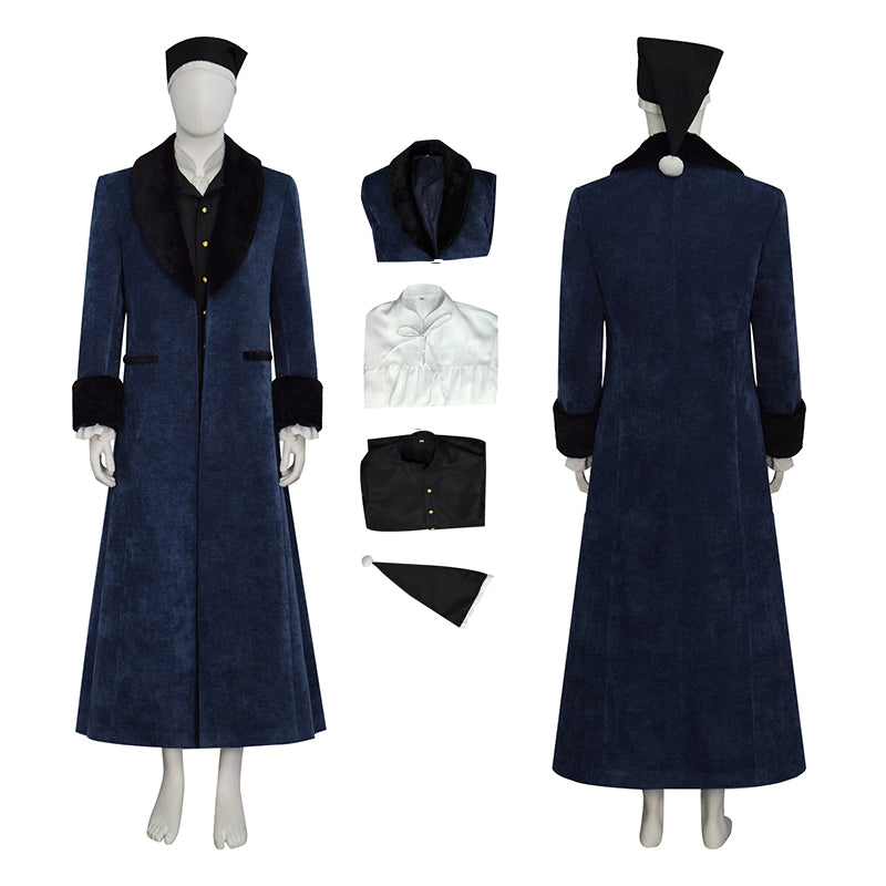Ebenezer Scrooge Cosplay Costume  A Christmas Carol New Christmas Cosplay Suit ACcosplay
