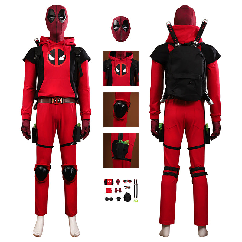 Kidpool Deadpool 3 Costumes Halloween Cosplay Halloween Outfits ACcosplay