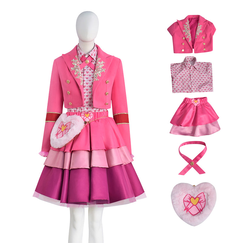 Princess Red Descendants Cosplay Costume Descendants: Wicked Wonderland Jacket Suit