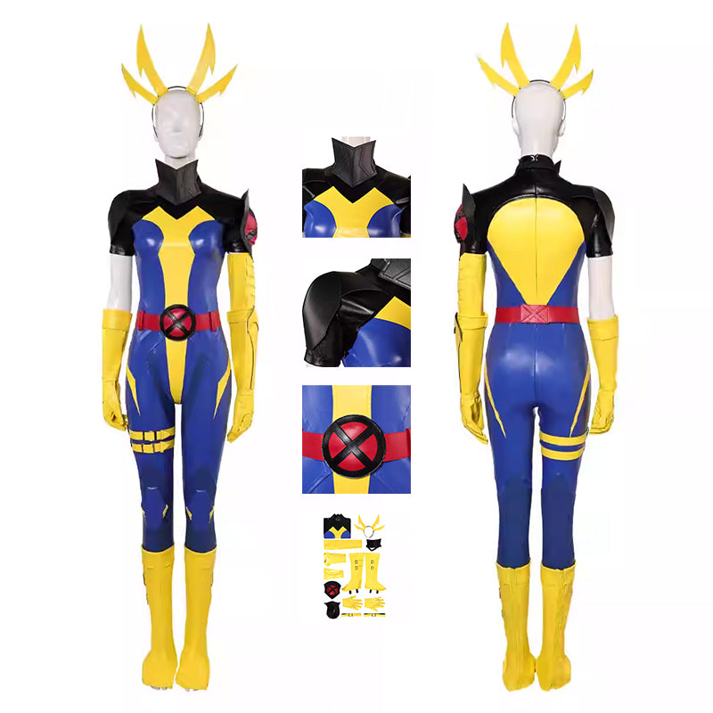 Game Marvel Rivals Magik Cosplay Costume Disguise Adult Women Jumpsuit ACcosplay
