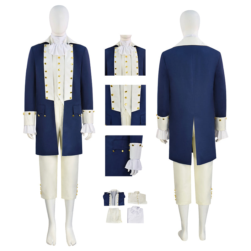 Hamilton Aaron Burr Cosplay Costume Stage Costume Suit for Show Alexander Hamilton Performance Outfit