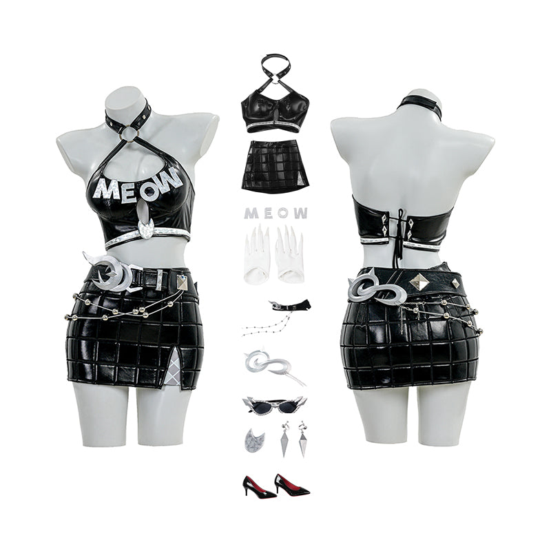 Marvel Rivals Balck Cat Cosplay Felicia Hardy Halloween Outfit ACcosplay