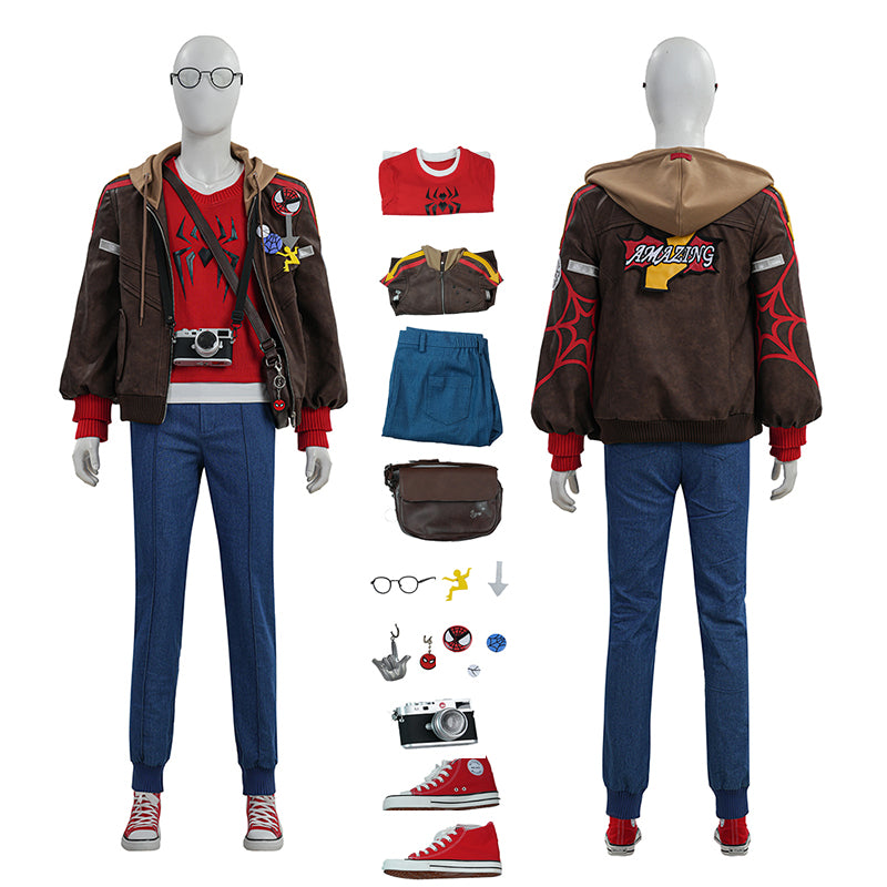 Marvel Rivals Spider-Man Peter Parker Cosplay Costume The Photographer Skin Outfit ACcosplay