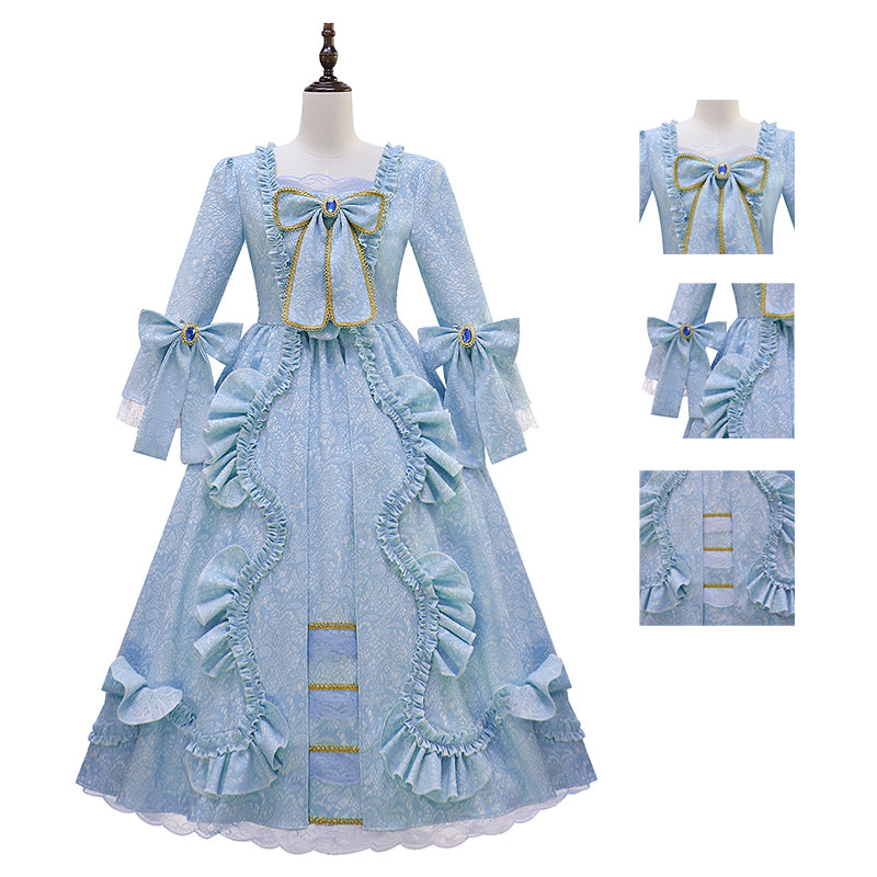 Marie Antoinette Ball Dresses 18th Century Victorian Dress Halloween Outfit ACcosplay