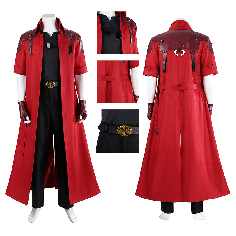 ACcosplay Devil May Cry Dante Cosplay Costume DMC Dante Cosplay Outfit Game Costume