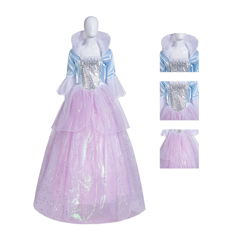 The Fairy Godmother Cosplay Costume Adult Fairy Dress Halloween Outfit ACcosplay