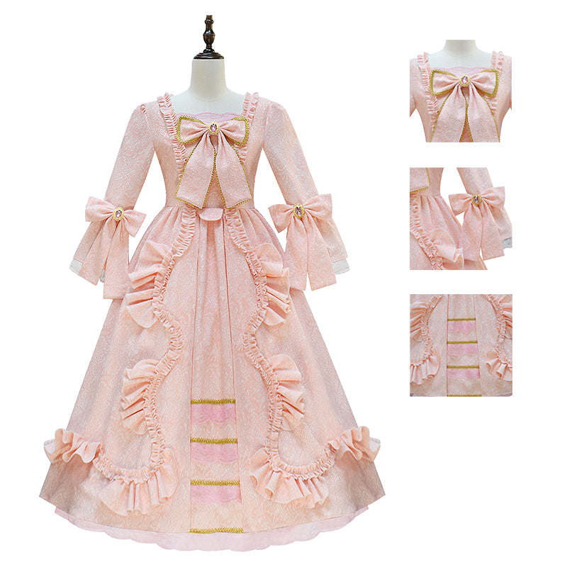 Marie Antoinette Ball Dresses 18th Century Victorian Dress Halloween Outfit ACcosplay