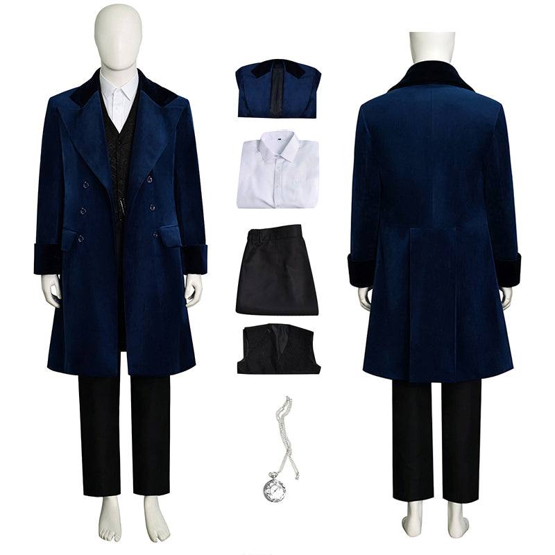 A Christmas Carol Ebenezer Scrooge Cosplay Costume Victorian Christmas Outfit ACcosplay