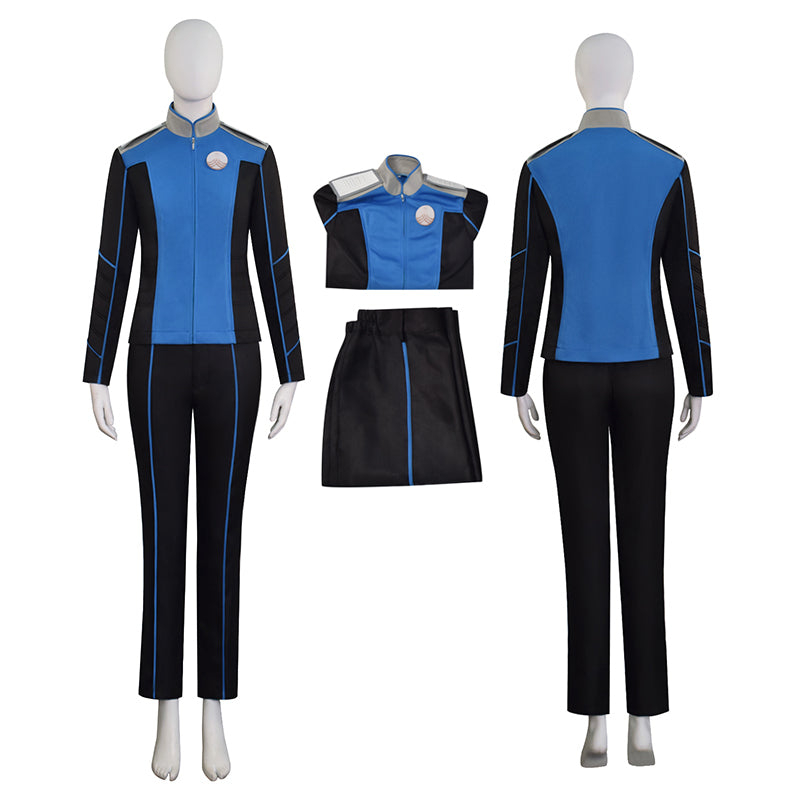 The Orville 4 Cosplay Costume Blue Command Department Uniform ACcosplay