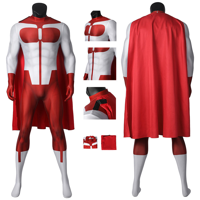 Invincible Omni-Man Nolan Grayson Cosplay Costume Jumpsuit Halloween Carnival Suit ACcosplay