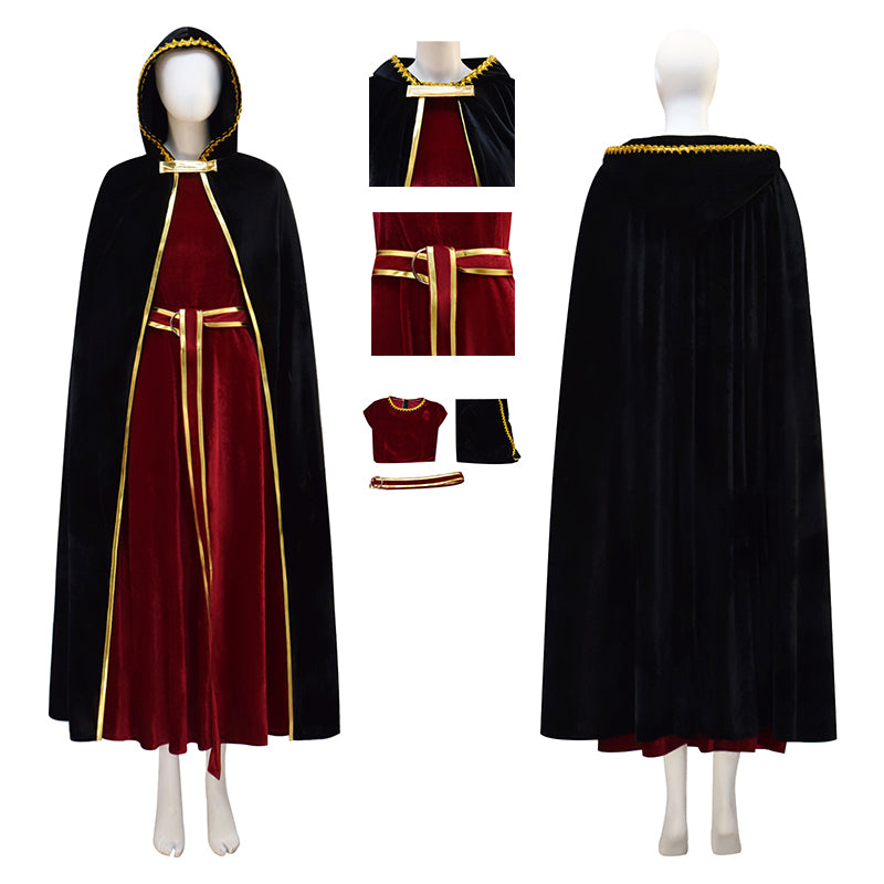 Tangled Mother Gothel Cosplay Costume Witch Party Halloween Outfit ACcosplay