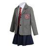 2022 Roald Dahl's Matilda the Musical Cosplay Costume Alisha Weir School Uniform Kids Girls