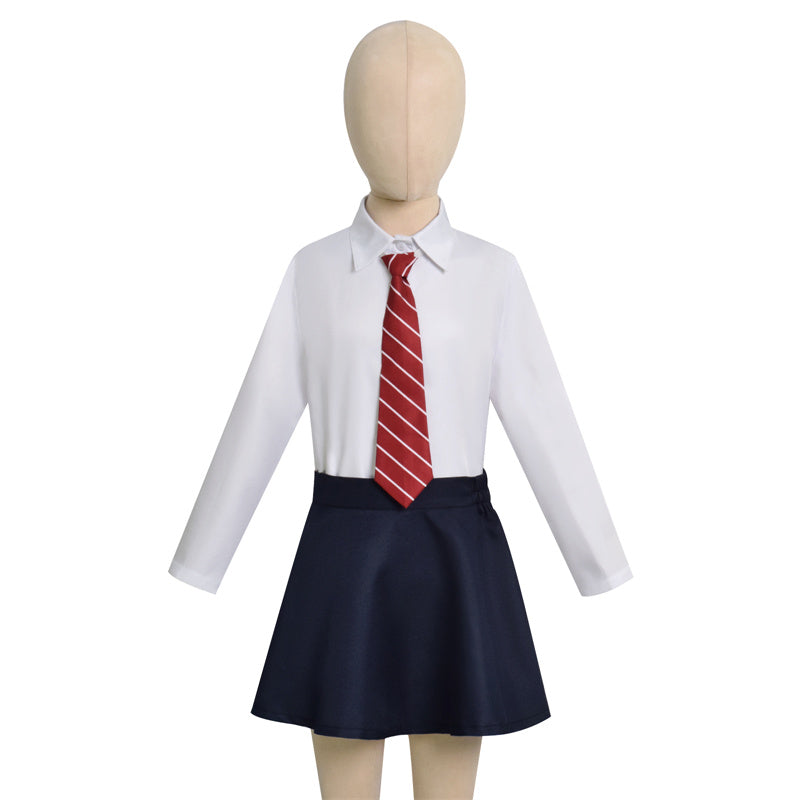 2022 Roald Dahl's Matilda the Musical Cosplay Costume Alisha Weir School Uniform Kids Girls