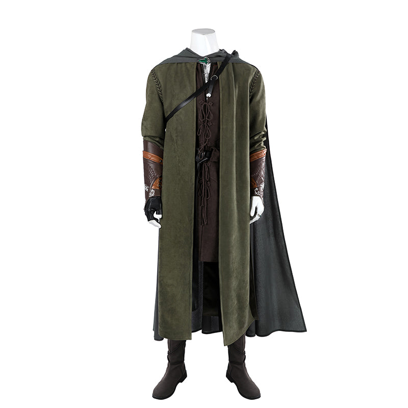 The Lord of the Ring The Two Towers Aragorn Cosplay Costume Suit Halloween Outfit ACcosplay