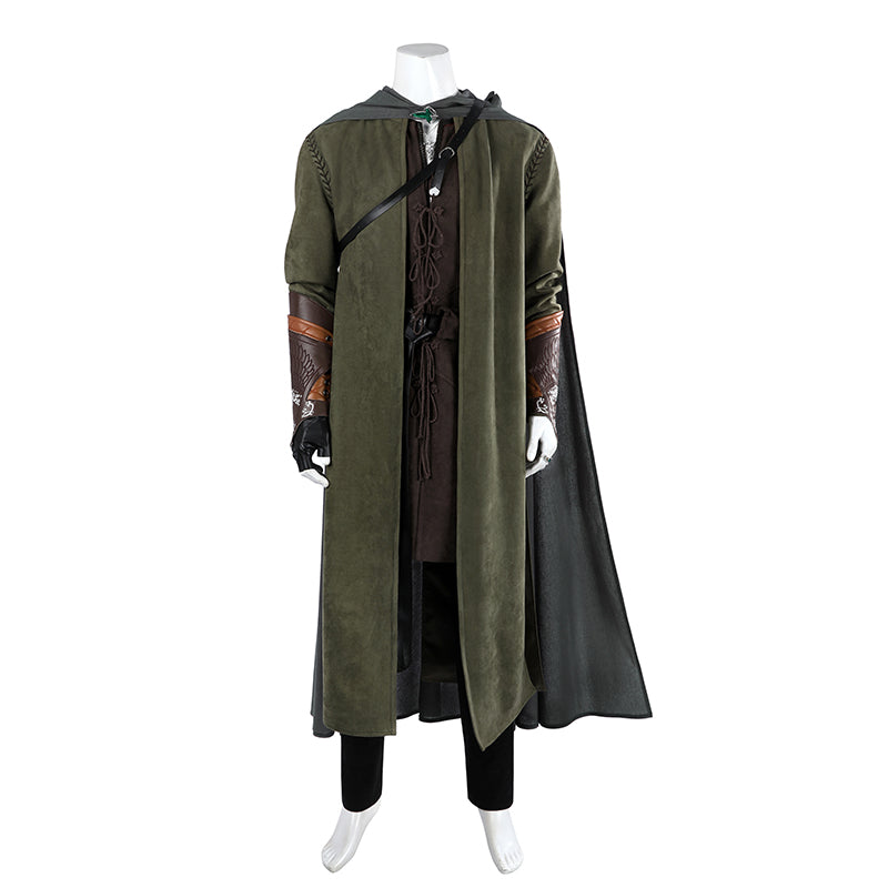 The Lord of the Ring The Two Towers Aragorn Cosplay Costume Suit Halloween Outfit ACcosplay