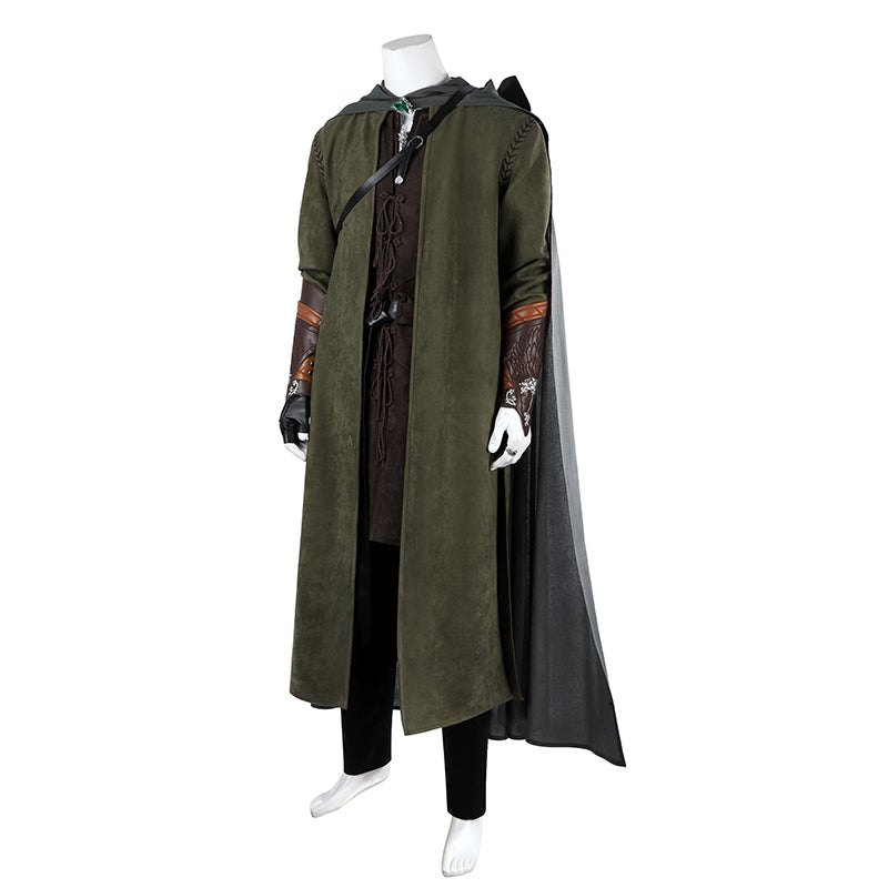 The Lord of the Ring The Two Towers Aragorn Cosplay Costume Suit Halloween Outfit ACcosplay