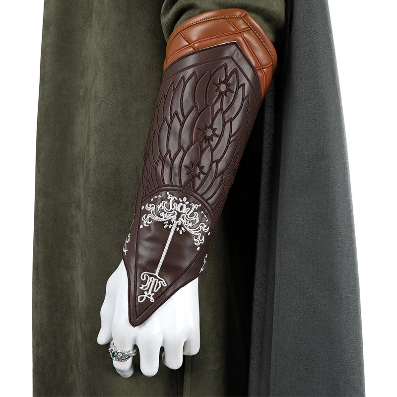 The Lord of the Ring The Two Towers Aragorn Cosplay Costume Suit Halloween Outfit ACcosplay