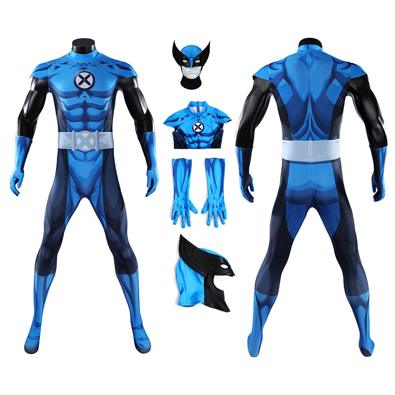 Wolverine Cosplay Costume Avengers: Doomsday Muscle Print Bodysuit ACcosplay