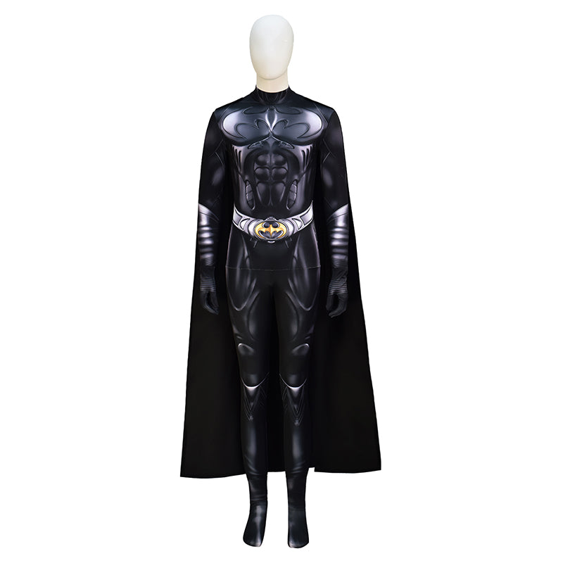 Movie The Dark Knight Rises Cosplay Costume Batman Jumpsuit Cloak Halloween Party Suit