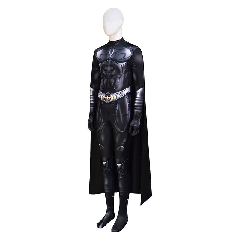 Movie The Dark Knight Rises Cosplay Costume Batman Jumpsuit Cloak Halloween Party Suit