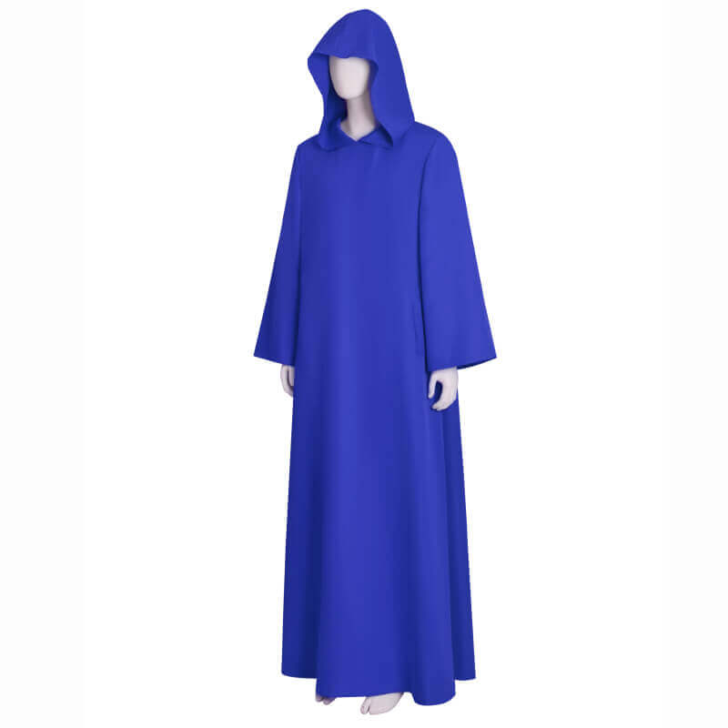 Blue Wizard Cloak Shadow Wizard Money Gang Blue Robe Halloween Costume ...