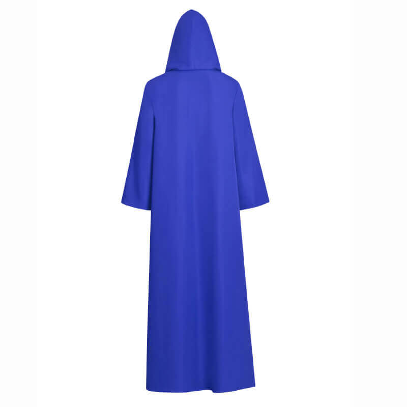 Blue Wizard Cloak Shadow Wizard Money Gang Blue Robe Halloween Costume ...
