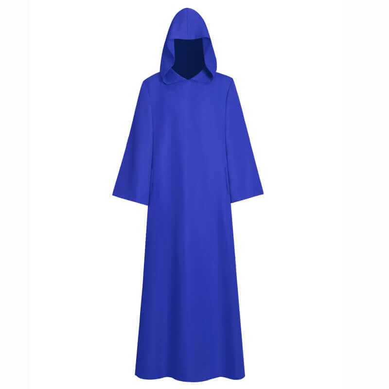 Blue Wizard Cloak Shadow Wizard Money Gang Blue Robe Halloween Costume ...
