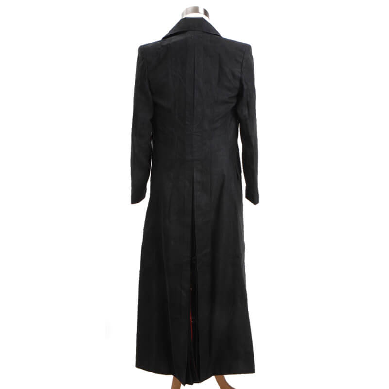 Captain Jack Harkness Trench Coat Doctor Who Black Wool Coat Jacket ACcosplay